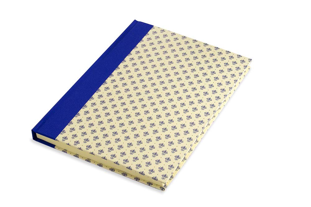 Signature Book 21x29 cm with 96 Ivory Sheets in Virgin Paper