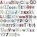 RoomMates Boho Alphabet Peel and Stick Wall Decals