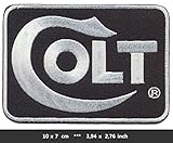 COLT Iron Sew On Cotton Patches Guns Shotguns Firearms Revolver USA by RSPS Embroidery n Decals
