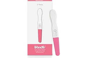 Wondfo Early Result Pregnancy Test Sticks-6 Days Before Missed Period-Rapid Detection at Home Pregnancy Test (2 Pack)
