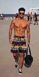 Men's Swim Trunks Quick Dry Hawaiian Board Shorts