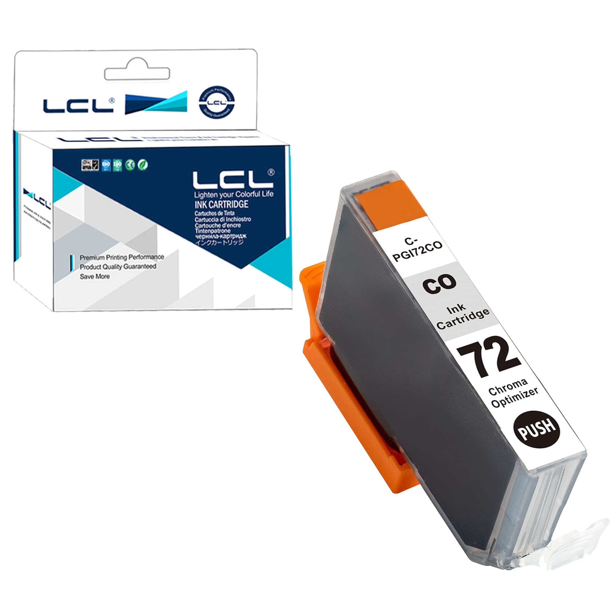LCL PGI-72CO Chroma Optimizer Ink Cartridge Replacement for Canon 72 PGI-72 Replacement for Canon PIXMA Pro-10 PIXMA Pro-10s (1 Pack)