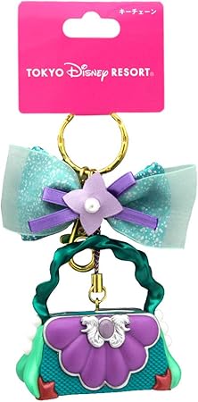 Amazon バッグ型 キーチェーン キーホルダー アリエル ディズニー プリンセス リトルマーメイド 可愛い かわいい リゾート限定 グッズ おもちゃ おもちゃ