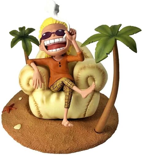 Amazon Co Jp Sdfdssr ワンピースアニメドールクシコンテンズフラメンコソファホリデイxiao唐高品質彫刻像風景装飾玩具人形装飾モデル手作りの高さ14cm おもちゃ