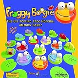 Blue Orange Games Froggy Boogie Award Winning Wooden Skill Building Memory Color Recognition Game for Kids