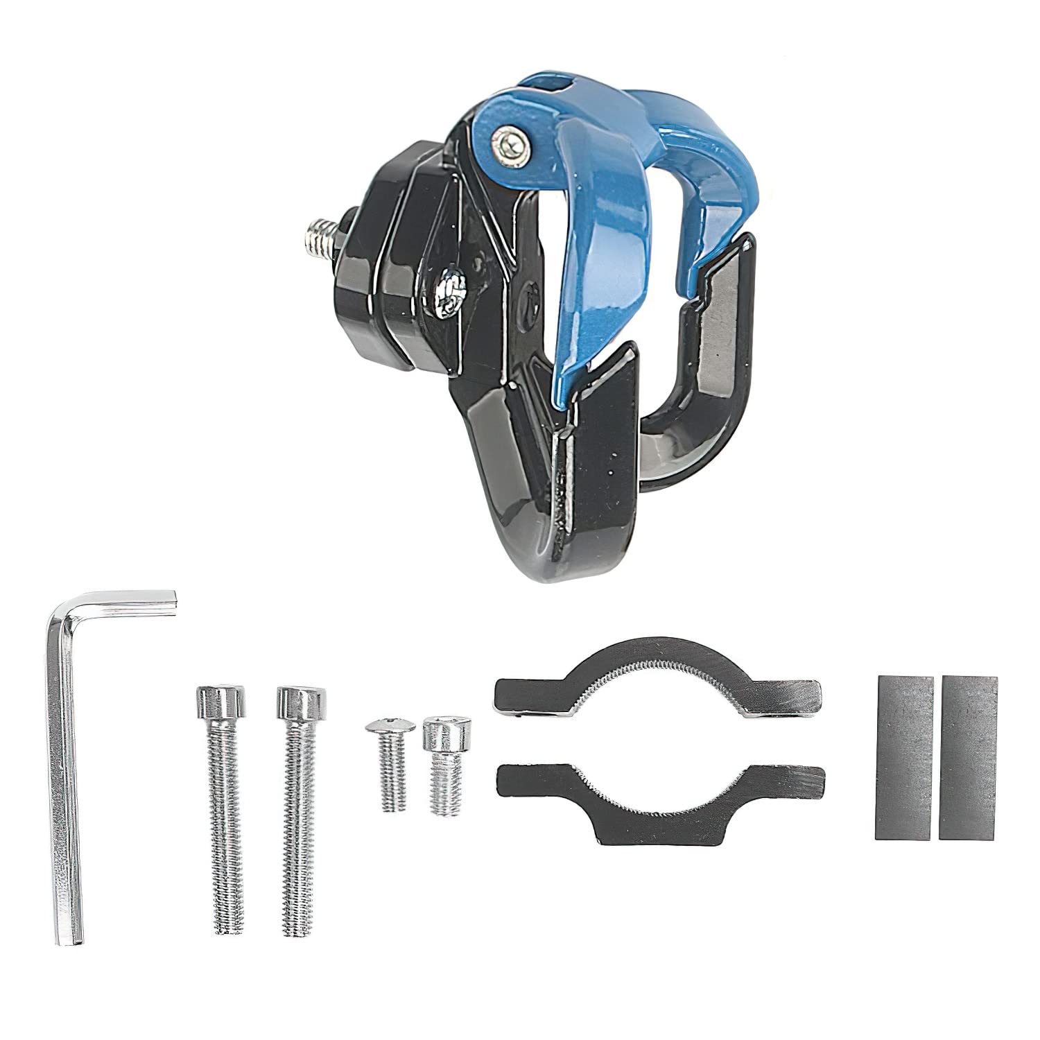 LGEGE Universal Hanger Hook for Electric Scooter - Hanging Adjustable Pothook for Poles (20mm - 37mm in Diameters) Different Screws Meet Different Need Like Scooter,Bike,MTB,Motorcycle