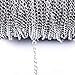 10m 33FT Stainless Steel Cable Chain Link in Bulk for Necklace Jewelry Accessories DIY Making 3.5x5mm