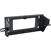 RIVECO 2U Wall Mount Rack for Network Reinforced Heavy Load 66LBS Small Server Racks Vertical & Horizontal Mounting for 19 inches IT & Studio Equipment.