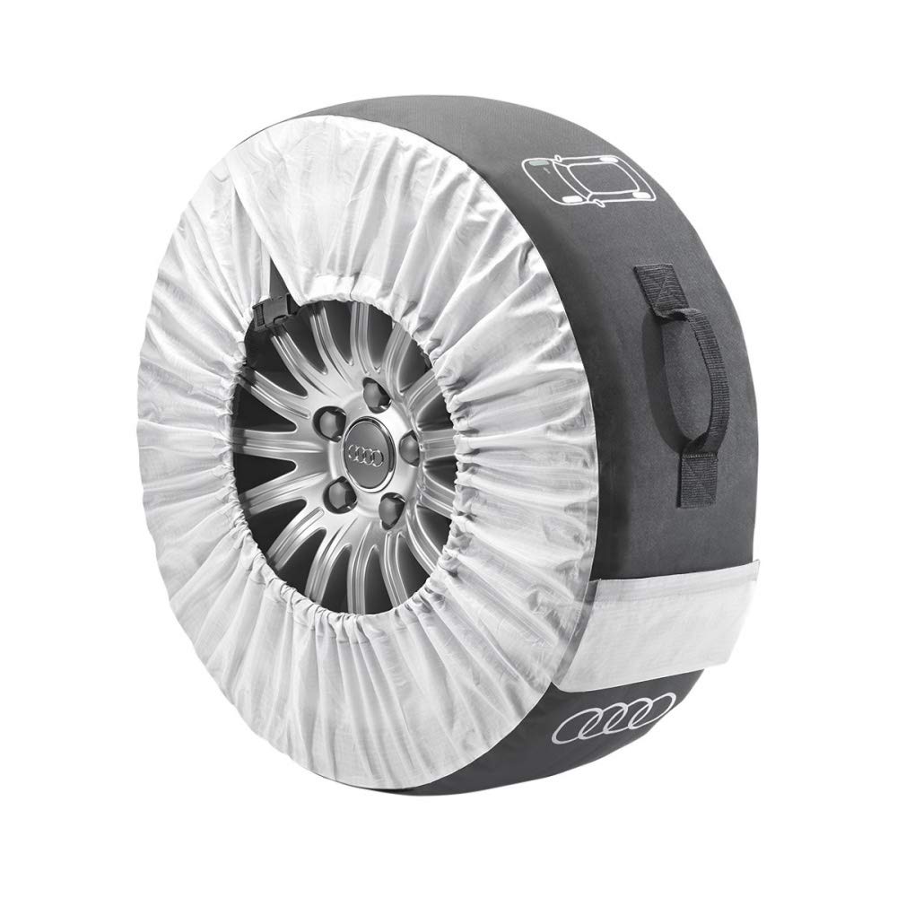 Audi 4M8071156 Tyre Bags XXL (up to 22 Inches) Rims 4-Piece Set Wheel Bags Set of 4