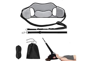 Cervical Traction Device,Neck Traction,Cervical Neck Traction Device for Home Use, Portable Neck Stretcher Hammock Over Door 