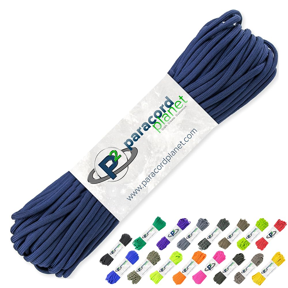 PARACORD PLANET 100' Hanks Parachute 550 Cord Type III 7 Strand Paracord Top 40 Most Popular Colors