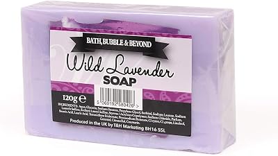Bath Bubble & Beyond Lavender Glycerin Soap Slice 100g