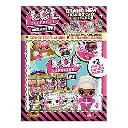 lol glam life trading cards