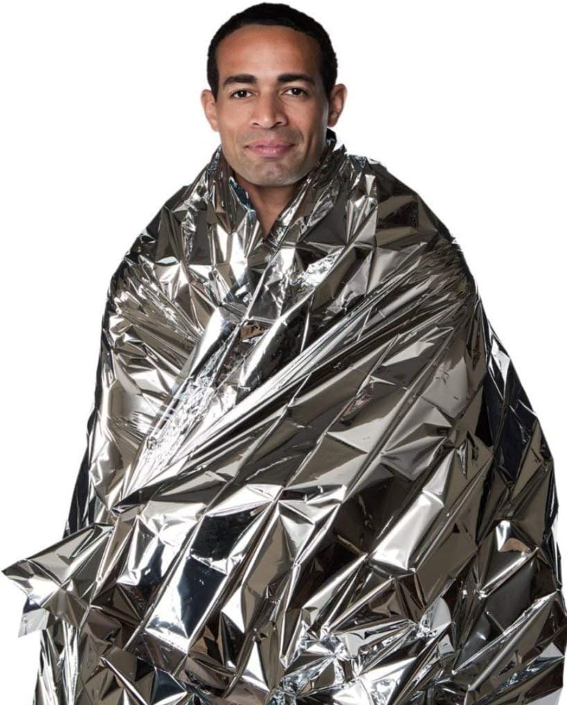 Kangaroo Emergency Thermal Blankets (Pack of 10): Sports & Outdoors