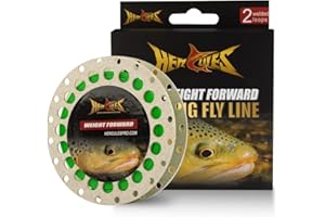 HERCULES Fly Fishing Line Floating Weight Forward Fly Line with Double Welded Loop