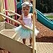 Amoureux Bebe Baby Girls 100% Cotton Camisole - Onesies 2 - pk. Super Soft Ribbed. 18-24m White/Pink