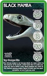 Top Trumps Snakes Classics Card Game Brand New Educational Facts view 2
