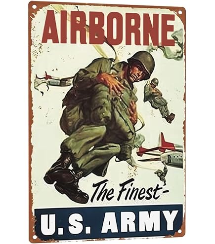 Amazon.com: Army 173rd Airborne Brigade Metal Sign, 8x12 Inch