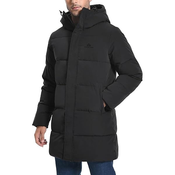 BGSD Men Connor Hooded Waterproof Toggle Down Parka Winter Coat
