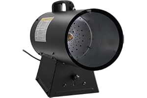 Uargd Portable Propane Heater, 60000BTU Forced Air Heater with Adjustable Temperature and Safety Features, Ideal for Garages,