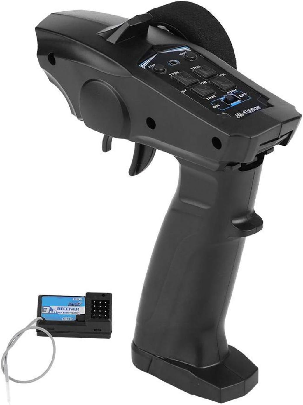 DAUERHAFT RC Transmitter 2.4Ghz 4CH Transmitter Receiver