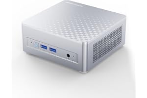 MINISFORUM Mini PC M1 Plus, Intel Core i5-12600H (12C/16T, 4.5GHz), 16GB DDR5 RAM, 512GB SSD, Triple 4K Display (HDMI/DP/USB 