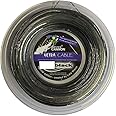 Weiss CANNON Ultra Cable Tennis String - 17L/1.23mm - Black - 660ft - 200m Reel