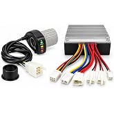 36V Controller Throttle Upgrade Kit for Razor MX650, MX500, SX500, Quad 500 | 36 Volt Control Module and 6-Pin Twist Throttle Set for Razor MX650 V14+, MX500 V21+, McGrath SX500, Dirt Quad 500 ATV Parts