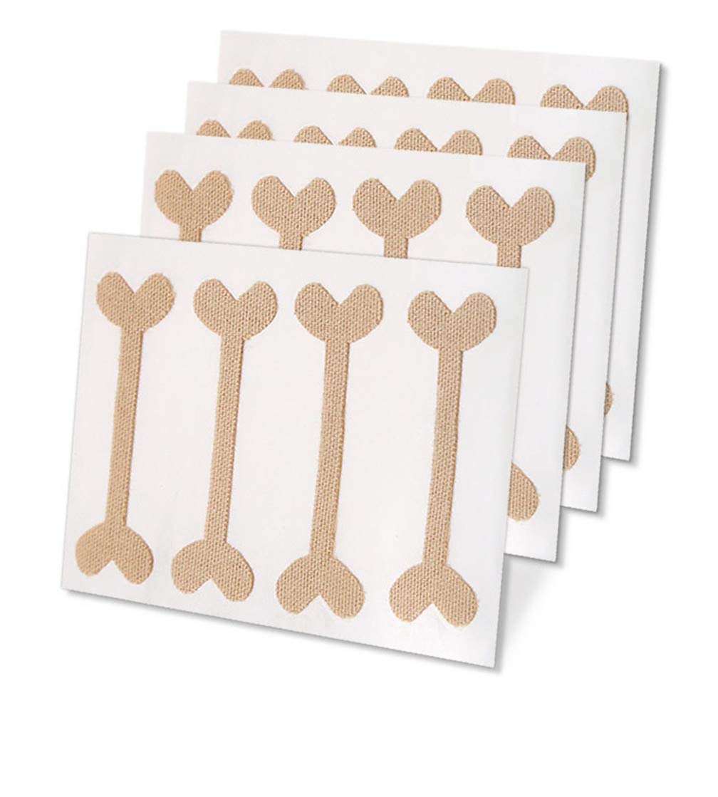 32 pcs Ingrown Toenail Correction Patch, Breathable Elastic Cotton Glue Patch Thumb Curved Toenail Brace Pedicure Tool, Professional Thick Paronychia Corrector Stickers Physical Treatment Recover