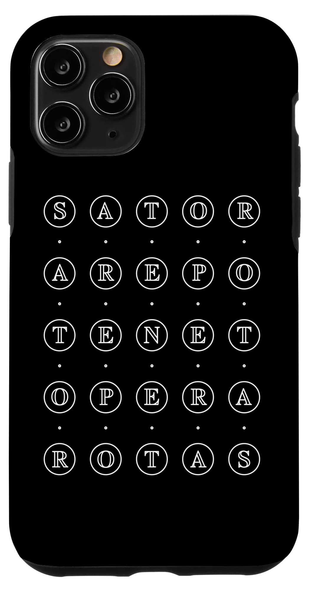 iPhone 11 Pro Latin Sator Square SATOR AREPO TENET