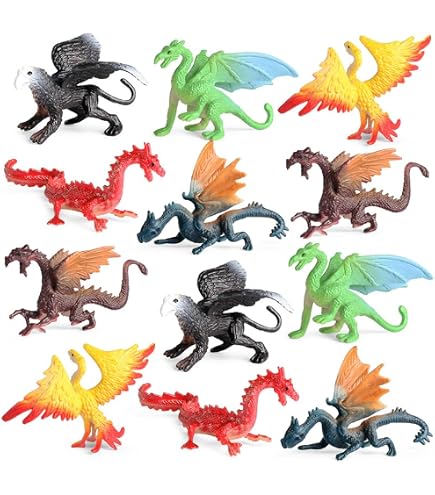 Amazon.com: Safari Ltd. Mystic Mood Dragons TOOB – 7 Emotion