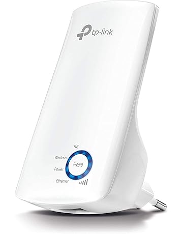 TP-Link N300 Tl-WA850RE - Repetidor Extensor de Red WiFi (2.4 GHz, 300 Mbps, Puerto Ethernet, Modo Ap y Extensor, Antenas Internas), Blanco