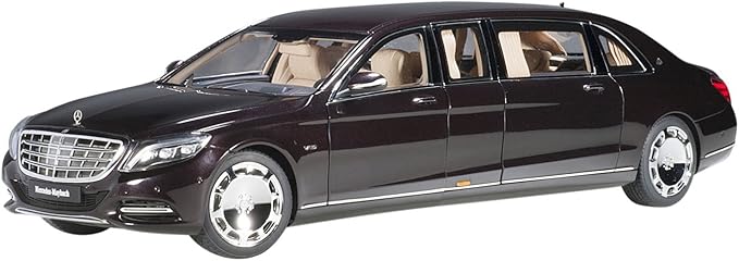 Amazon Autoart 1 18 メルセデス マイバッハ S 600 プルマン ダークレッド メタリック 完成品 ミニカー ダイキャストカー おもちゃ