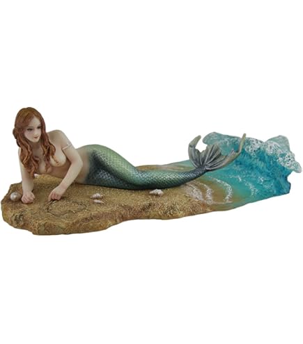 Figurine Sirène Déco - OxcmoBijoux - Neuve Sous Emballage