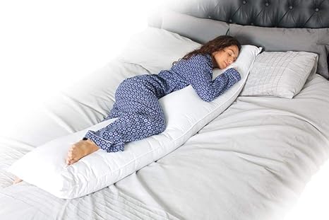 Hometexstyle 19 X 36 Bolster Body Pillow Free Percale Cotton