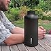 Black Stainless Steel Vacuum Insulated Double Wall Barrel Style Growler - 64 Ounce Capacity