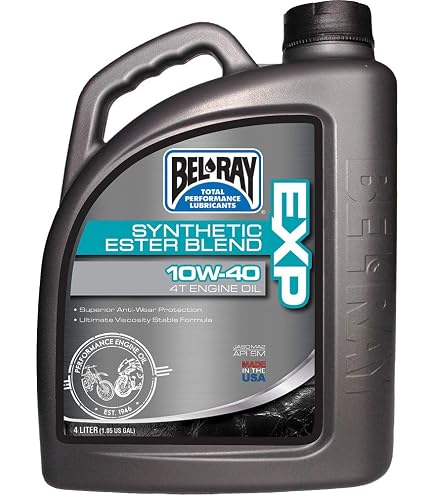 Bel-Ray 4T Works Thumper Racing Motoröl – 4 Liter, 10W-50, 100% Synthetisch Mit Ester