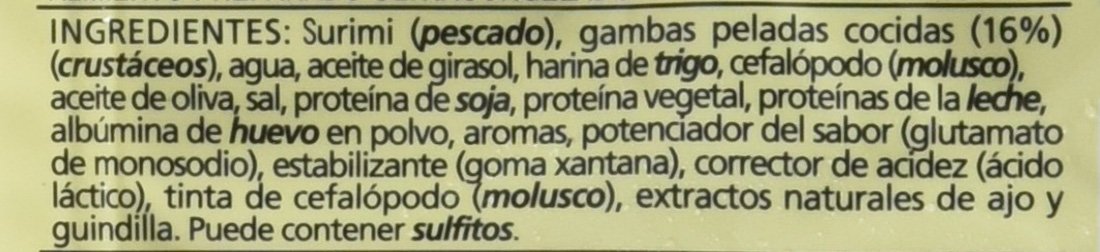 Sabores Angula Al Ajillo/Gambas 2X100G: Amazon.es: Alimentación y ...