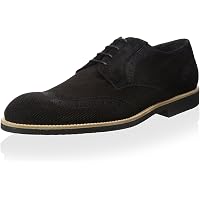 Bruno Marc Urban Black Suede Brogue Oxford Dress Shoes Sz 13 Classic Business Amazon.com | Bruno Marc Men main image 3