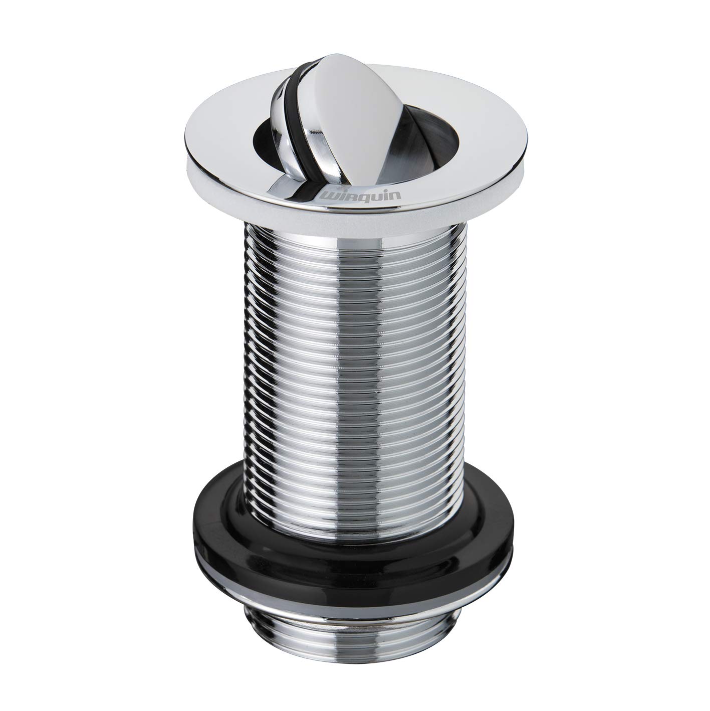 Wirquin 30723391 Designer Basin Plug Without Overflow, Chrome