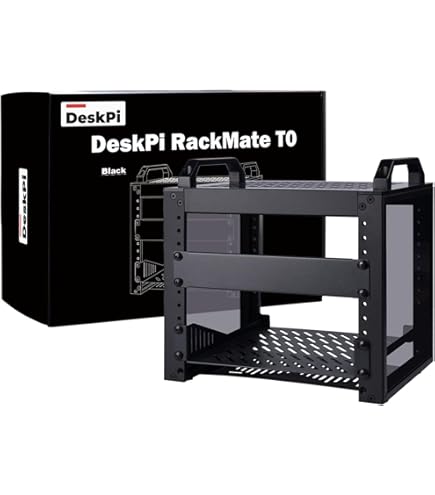 Lanberg Rack Wandschrank 10 4U/280X310 Glastür schwarz
