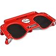BullsArmor V2 UPGRADE Rolling Knee Creeper Pad with 5 Swivel Casters - Mechanic Kneeling Dolly Seat with Tool Tray, 200 LB Ca
