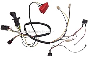 WEELYE Children Electric Car DIY Accessories Wires,Self-Made Toy Car of Parts, for Electric Car Kids Ride on Toys