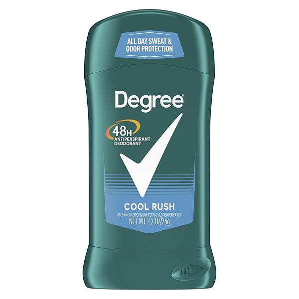 DEGREE MEN DRY PROTECTION ANTIPERSPIRANT – COOL RUSH – 2.7 OUNCE(PACK OF 2)