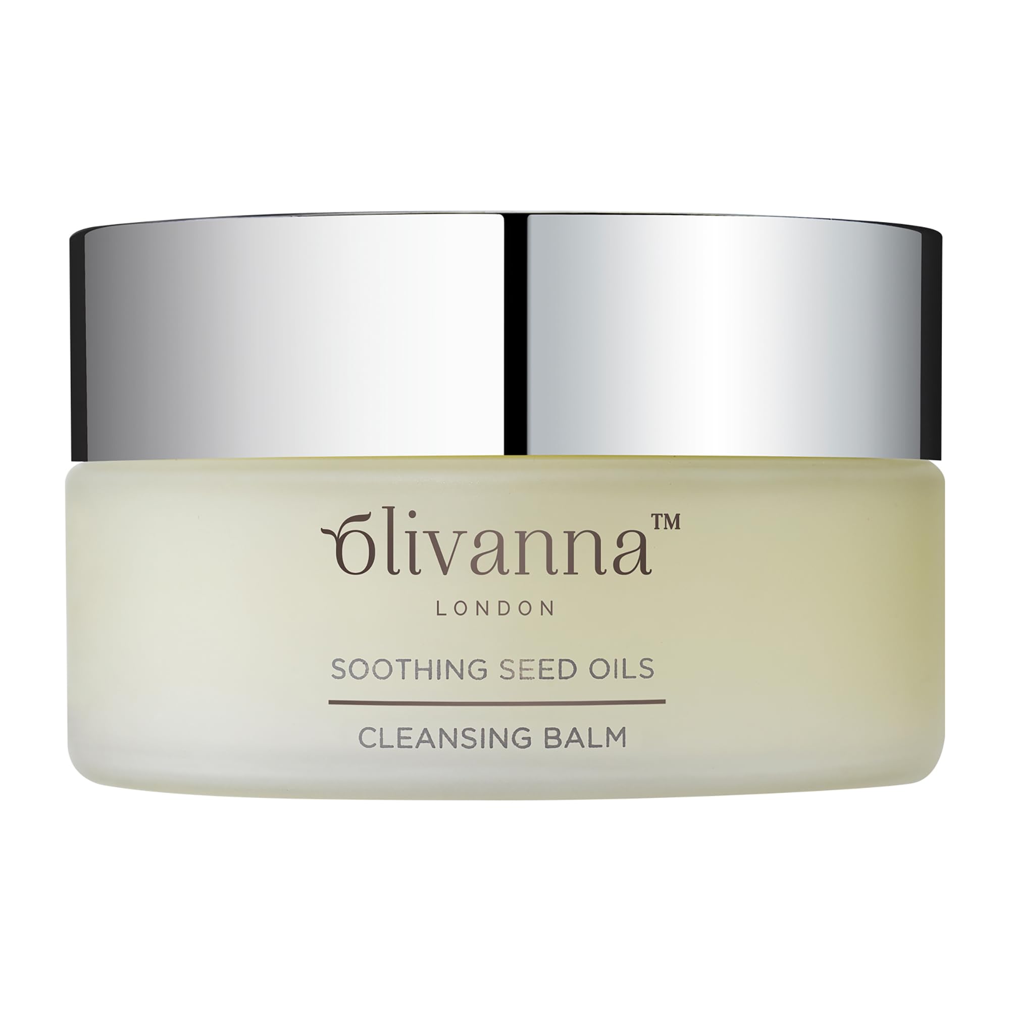 Olivanna Cleansing Balm | Deep Face Cleanser With Soothing Seed Oils | Facial Cream | Anti-Inflammatory & Omega-Rich Make Up Remover | Protecting & Hydrating Skin Cleanser | Organic Oil Based Formula