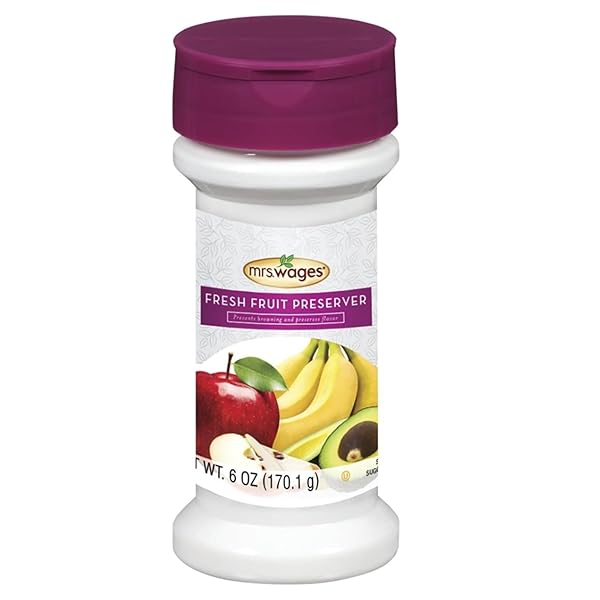MRS. WAGES FRESH FRUIT PRESERVER, 6-OUNCE SHAKER BOTTLE