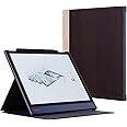 Ayotu Case for Onyx BOOX Note Air 1/Note Air 2/Air 2 Plus 10.3'' Paper Tablet, Auto Sleep/Wake, Durable Fabric Folio Cover with Foldable Stand, Light & Dark Cork (NOT Fit BOOX Note Air 3C)