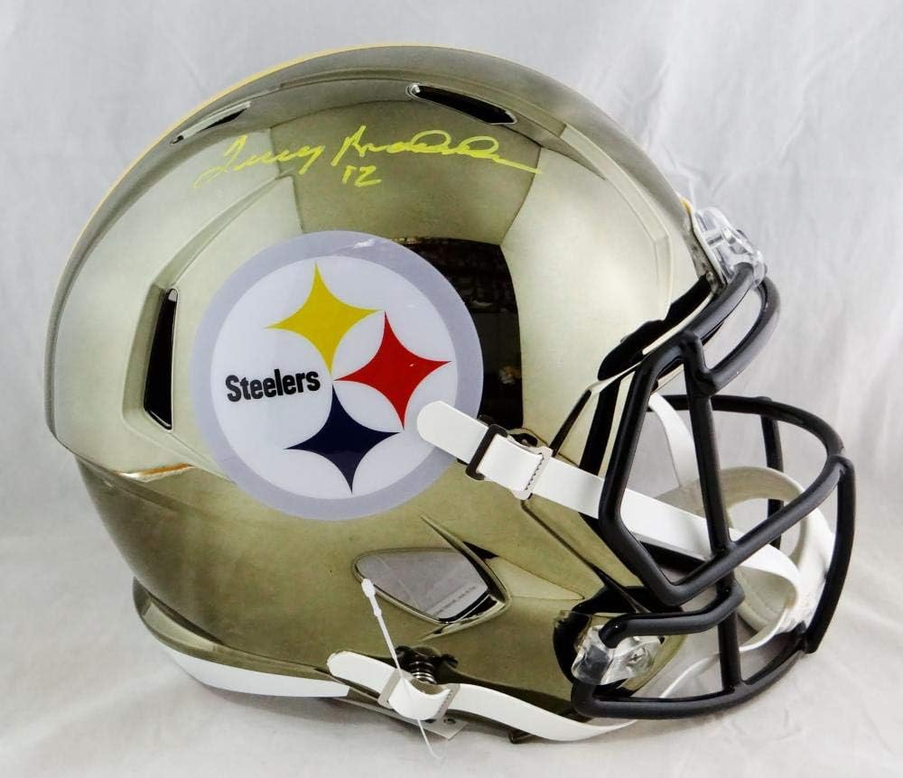 terry bradshaw autographed helmet