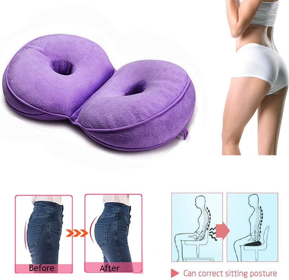 Dual Comfort Cushion Lift Hips Up Seat Cushion Beautiful Butt Latex