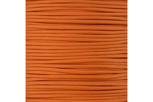 PARACORD PLANET 10 20 25 50 100 Foot Hanks and 250 1000 Foot Spools of Parachute 550 Cord Type III 7 Strand Paracord (Burnt Orange 250 Foot Spool)